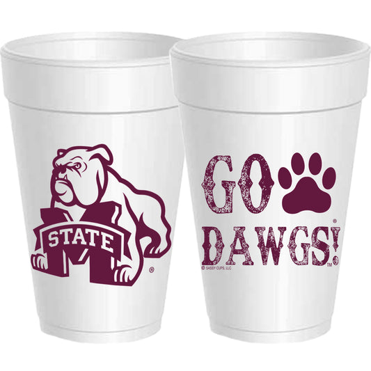 Mississippi State - Go Dawgs - 25 pack