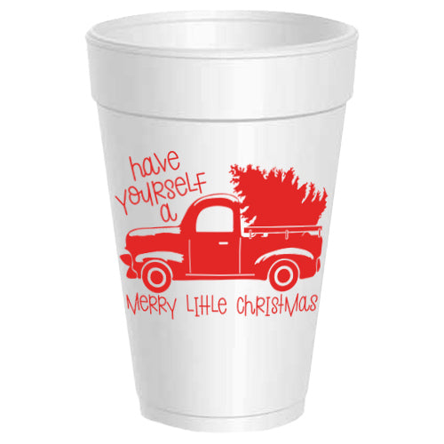Merry Little Christmas Truck - 25 pack