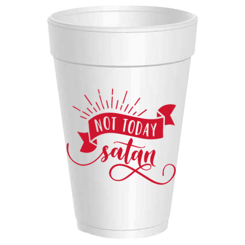 RETIRED Not Today Satan – Sassy Cups LLC
