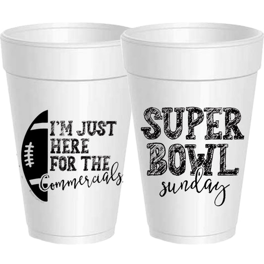 Super Bowl Sunday Here for the Commercials - 25 pack