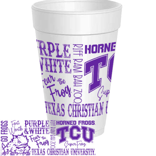 TCU - Traditions Font Wrap - 25 pack