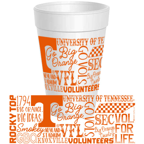 Tennessee - Traditions Font Wrap - 25 pack