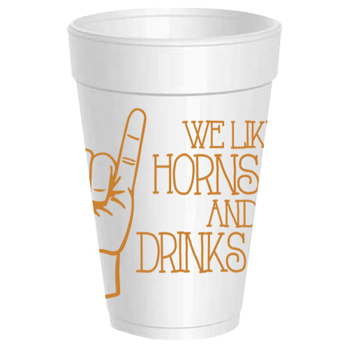 Texas - Horns Long Drinks Strong Wrap